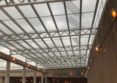 Tunnel de Liesse – Structure de recouvrement du tunnel